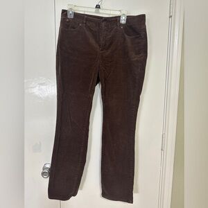 Talbot straight leg corduroy pants Size 12P